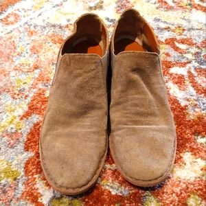 Vince suede loafers.